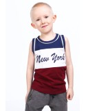 Navy blue boys\' T-shirt NDZ4442 - Online store - Boutique